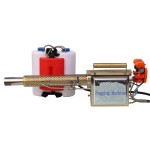 Model 180-304 portable enhanced water mist & smoke pilsed power fogging machine, rear fuel tank